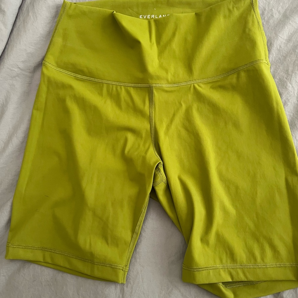 Everlane Chartreuse Active Leggings